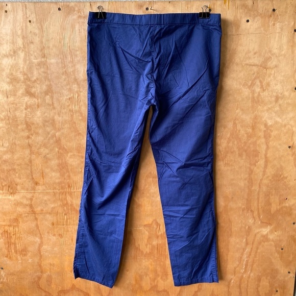 Hannes Roether Tie Waist Pull On Cotton Pants - Picture 4 of 7